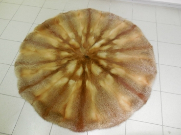 Ковер из дикой лисы